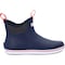 Xtratuf Ankle Deck Boot, 11 M, Leather, 6 in H, Navy Red 22733 - alternate 3